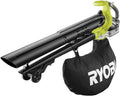 RYOBI ONE+ OBV18 Aspirafoglie/Soffiatore senza spazzole 18 V – 6,0 m³/min, 200 km/h, senza batteria né caricabatterie