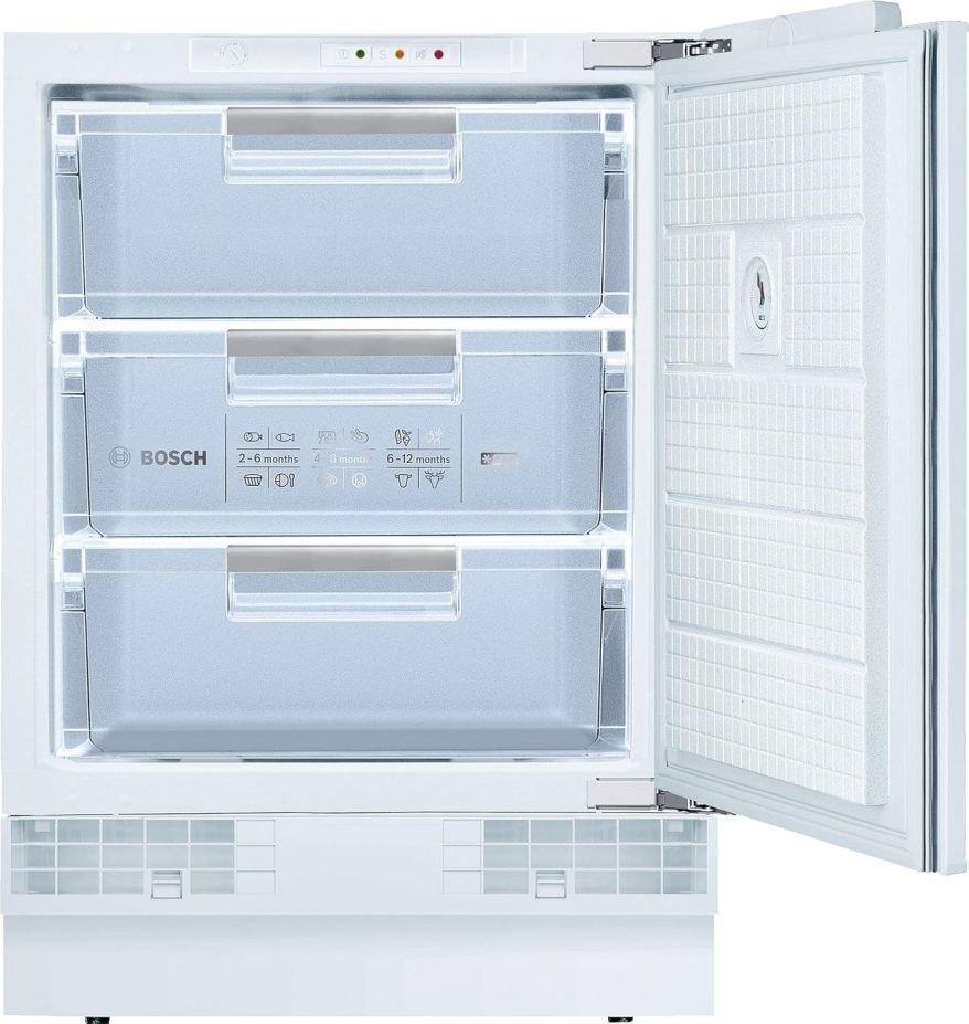 Bosch GIV11ADC0 Serie 6 Congelatore da incasso 70 L – 95 kWh/anno, LowFrost, FreshSense, 72 × 56 cm