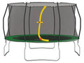 Trampolino da giardino Ø 400 cm con rete di sicurezza