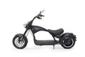 Mangosteen M1P Chopper elettrico nero opaco – Motore brushless 2000 W, velocità massima 60 km/h