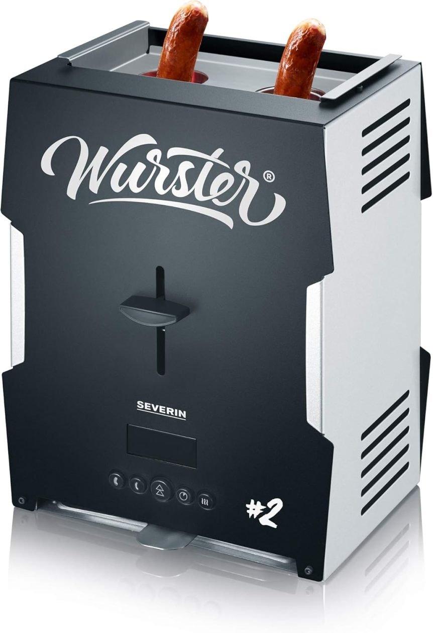 SEVERIN WURSTER WT 5005 Grill per salsicce – Per salsicce perfettamente dorate