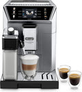 De'Longhi Eletta Evo ECAM 46.860.B Macchina da caffè automatica – Sistema latte LatteCrema, cappuccino/espresso con un tocco, display LCD e tasti touch, nero