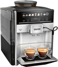 Siemens EQ6 plus s300 TE653501DE Macchina da caffè automatica – Numerose bevande, montalatte, macinacaffè in ceramica, doppia tazza, decalcificazione e pulizia a vapore automatiche, 1500 W, argento