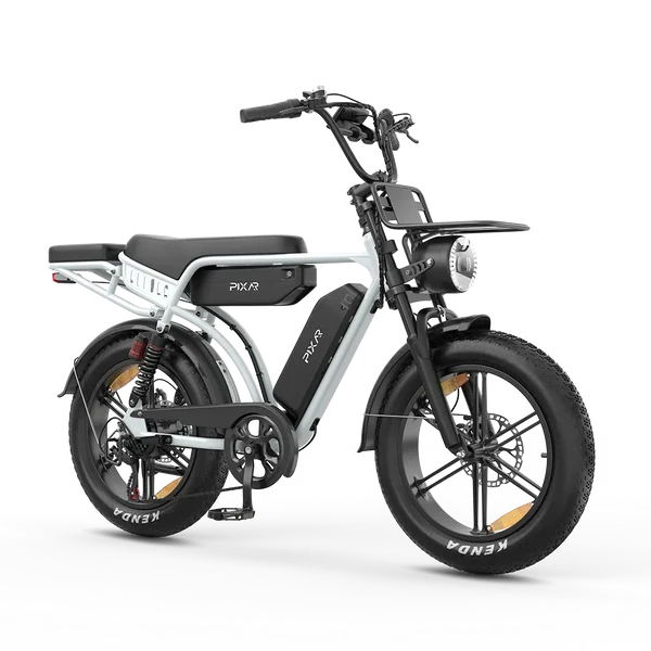 PIXAR M9 Retro Electric Bike 25 km/h – Bicicletta vintage dal design classico, comoda e adatta all'uso quotidiano