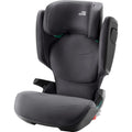 BRITAX RÖMER KIDFIX PRO M Seggiolino auto per bambini i-Size – 100–150 cm, 3,5–12 anni, con o senza ISOFIX, Midnight Grey Classic