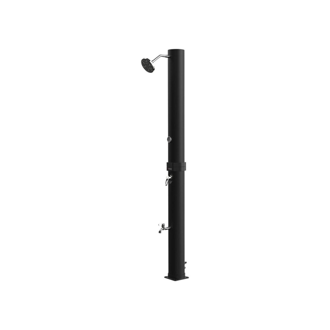PARKSIDE® Doccia solare con grande soffione finitura cromata – Articolo di seconda scelta, danno estetico dovuto al trasporto