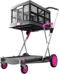 Carrello pieghevole multifunzione – Carrello della spesa mobile con contenitore
