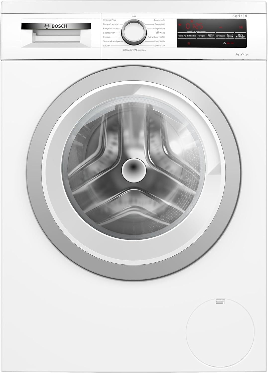Bosch WAN28127 Lavatrice Serie 4 8 kg, 1400 giri/min – Iron Assist, ActiveWater Plus, EcoSilence Drive, SpeedPerfect, bianco, 60 cm