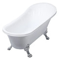 Lykke Vasca da bagno freestanding Nordic Deluxe 1700 × 750 × 730 mm, bianca