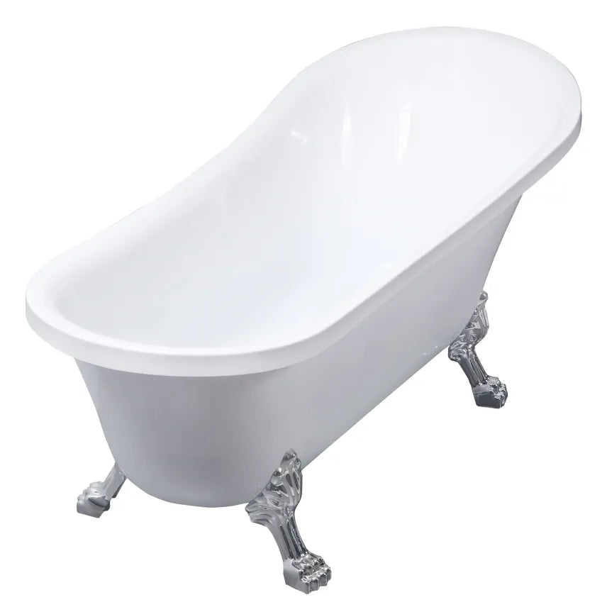 Lykke Vasca da bagno freestanding Nordic Deluxe 1700 × 750 × 730 mm, bianca