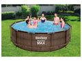 Steel Pro Max™ DELUXE SERIES™ Kit piscina tubolare con pompa filtrante e scaletta