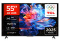 TCL 55V6C Smart TV 55″ Direct LED 4K HDR con Google TV – Dolby Audio, Motion Clarity, compatibile con Google Assistant e Alexa