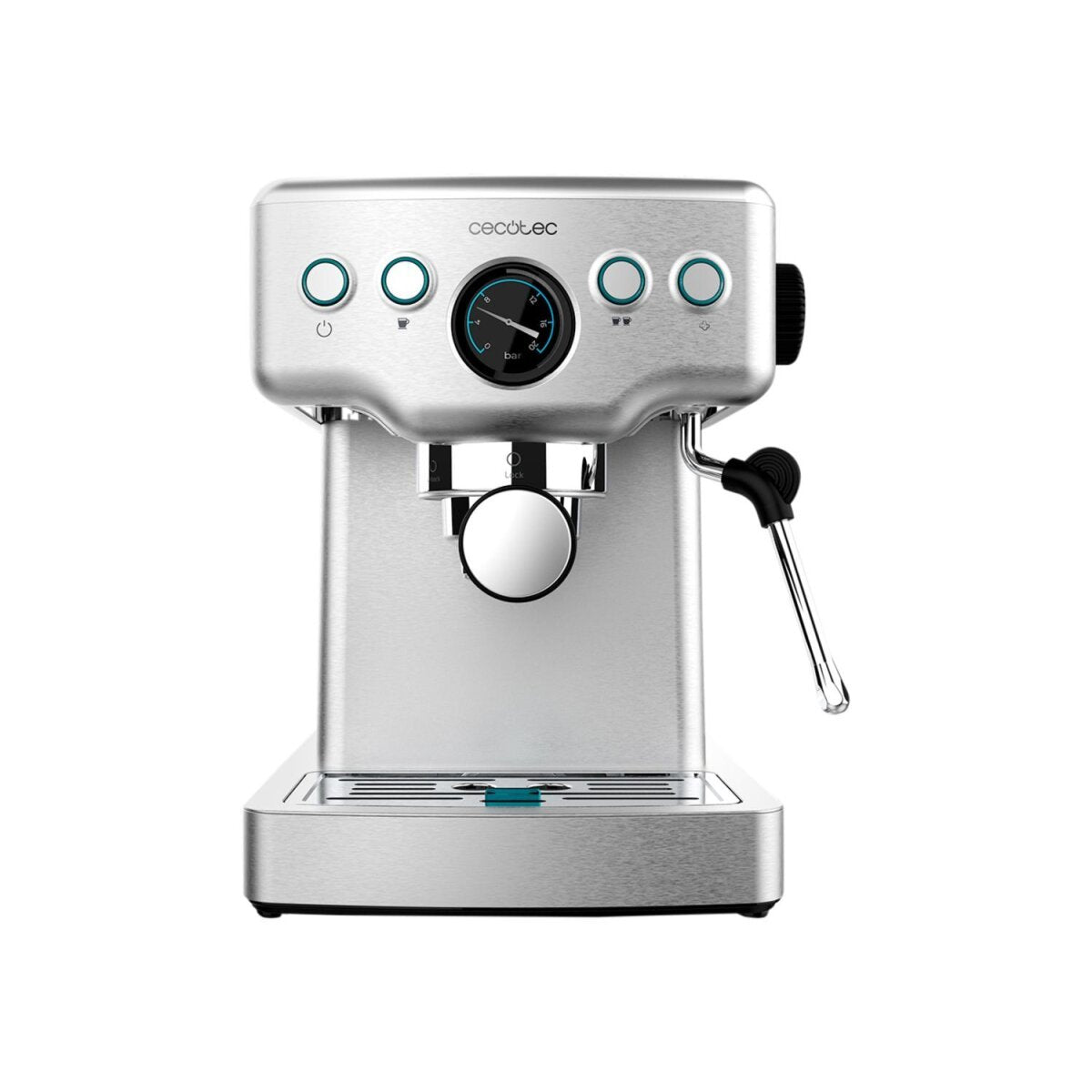 Cecotec Macchina da caffè Barista 20 bar con manometro e Thermoblock – Articolo di seconda scelta, buone condizioni