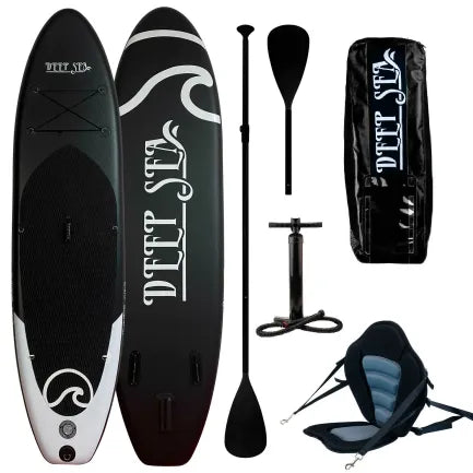 Deep Sea Pack tavola SUP Kayak Pro 300 cm – Nero