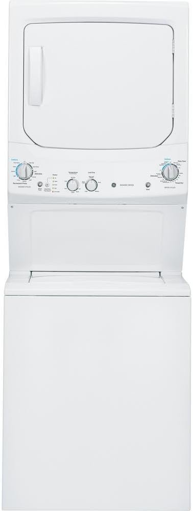 GE GUD27ESSMWW Colonna lavatrice e asciugatrice elettrica Spacemaker