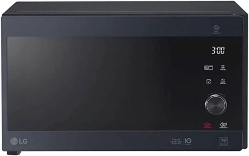 LG MS2595CIS Microonde con tecnologia Smart Inverter, 25 L, 1000 W, programmi automatici, livelli di potenza regolabili ed EasyClean