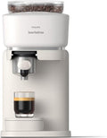 Philips Baristina Macchina espresso compatta – Espresso semplificato, bianco naturale con portafiltro bianco, pompa 16 bar