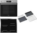 Bauknecht BAKO 566 IND Set forno + piano a induzione 60 cm – Ventilato, Gentle Steam, Maxi Cooking, My Menu, zone con funzione Booster