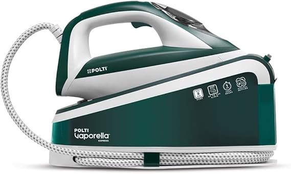 Polti Vaporella Express VE30.20 Generatore di vapore – 8 bar, serbatoio 1,6 L, controllo digitale, funzione Eco, verde/bianco