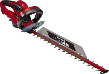 Einhell GE-EH 7067 Tagliasiepi elettrico – 700 W, lama in acciaio tagliata e diamantata, ingranaggi in metallo, protezione antiurto, custodia inclusa