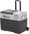 Alpicool CF55 Frigo portatile elettrico 55 L 12 V – Mini frigorifero/congelatore portatile, da -20 a 20 °C, USB, auto, campeggio, camion, barca e rete elettrica