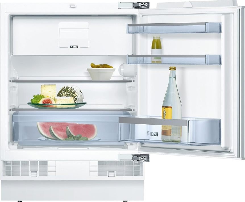 Bosch KUL15AFF0 Serie 6 Frigorifero sottopiano 123 L – Illuminazione LED, MultiBox, cerniera piatta