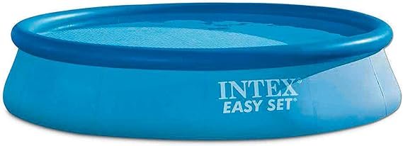 Intex Easy Set Piscina fuori terra rotonda Ø 3,96 × 0,85 m – Autoportante per giardino