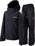 Acme Projects Completo antipioggia 2 pezzi – Giacca e pantaloni 100% impermeabili e traspiranti, 10.000 mm / 3000 g, cuciture sigillate, zip YKK