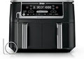 Ninja Foodi MAX Dual Zone Airfryer AF400EUCP – Friggitrice ad aria 9,5 L a 2 cassetti, 6-in-1, Max Crisp, cottura con poco olio, rame/nero