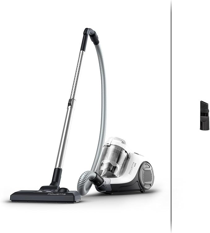 Rowenta Swift Power Cyclonic Aspirapolvere a traino senza sacco 900 W – Contenitore 1,2 L, compatto e silenzioso