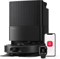Roborock Qrevo Series Robot aspirapolvere e lavapavimenti – Aspirazione 8000 Pa, mop sollevabile, stazione all-in-one, spazzola anti-groviglio, nero