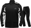 IRON JIA'S Giacca antipioggia moto uomo – Impermeabile, antivento, cappuccio ed elementi riflettenti
