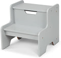 Melissa & Doug Sgabello per bambini in legno – Grigio