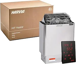 Harvia Vega BC80 Stufa elettrica per sauna 8 kW, per 7-12 m³, comando fisso
