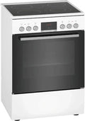 Bosch HKR39C250 Serie 4 Cucina elettrica a libera installazione 60 cm – EcoClean Direct, aria calda 3D