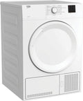 Beko DC 7130 N b100 Asciugatrice a condensazione 7 kg – Misurazione elettronica dell’umidità, antipiega automatico, cestello AquaWave, 15 programmi, Express