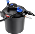 SunSun CPF-15000 Filtro a pressione per laghetto – 10.000 L/h, unità UVC 18 W, fino a 30.000 L