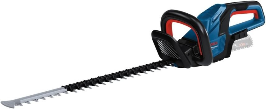 Bosch Professional GHE 18V-60 Tagliasiepi a batteria 18 V – Motore brushless, capacità di taglio 20 mm