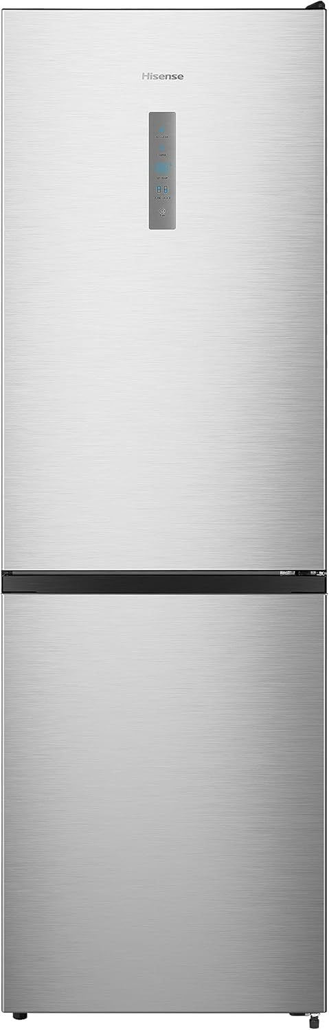 Hisense RB327N4AD2 Frigorifero-congelatore – NoFrostPlus, Multiflow 360°, HolidayMode, FreshZone, 182,4 cm, 171 L + 85 L, 41 dB, finitura inox