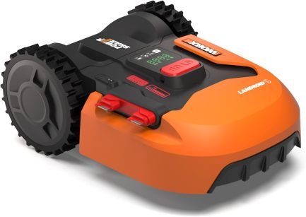 WORX Landroid M WR141E Robot tosaerba senza fili fino a 500 m² – Taglio autonomo per piccoli giardini, multicolore