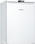 Bosch KTR15NWEB Serie 2 Mini frigorifero 134 L – MultiBox, super raffreddamento, 39 dB, illuminazione LED, 85 × 56 cm, bianco