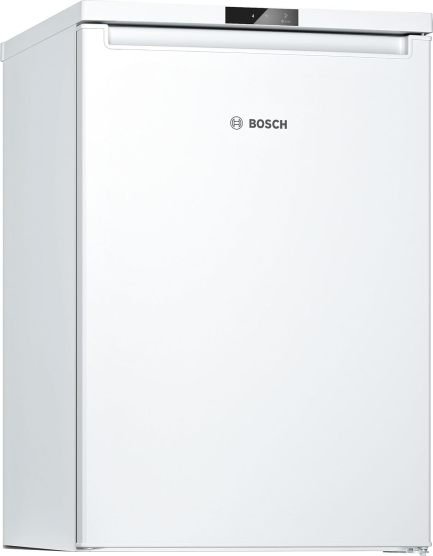 Bosch KTR15NWEB Serie 2 Mini frigorifero 134 L – MultiBox, super raffreddamento, 39 dB, illuminazione LED, 85 × 56 cm, bianco