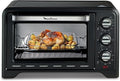 Moulinex Optimo OX444810 Mini forno elettrico – 19 L, 6 modalità, ventilato, termostato 240 °C, timer 120 min, grill e frittura, nero