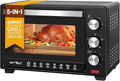 WOLTU Mini forno 28 L – 1600 W, 100-230 °C, 3 modalità di riscaldamento, timer 60 min, teglia e griglia incluse, nero