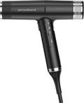 GA.MA Italy Professional iQ2 Perfect Asciugacapelli – 1600 W, motore brushless 110.000 giri/min, tecnologia Oxy-Active, funzione Turbo, ultraleggero, nero