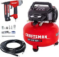 CRAFTSMAN Compressore pancake 6 galloni con chiodatrice Brad 18GA