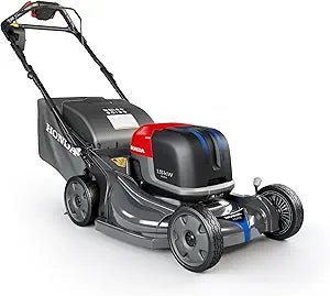 Honda HRX-BE Tosaerba a batteria semovente 21″ – Batteria 12 Ah, 2 alloggiamenti batteria, velocità variabile, sacco 2,2 bushel (HRX217YXBEXA6)