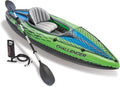 INTEX K1 Challenger Canoa-kayak gonfiabile 68305 per 1 persona, con pagaia