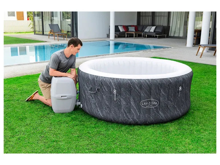 LAY-Z-SPA Boracay AirJet Spa gonfiabile Wi-Fi Ø 180 × 66 cm, rotonda