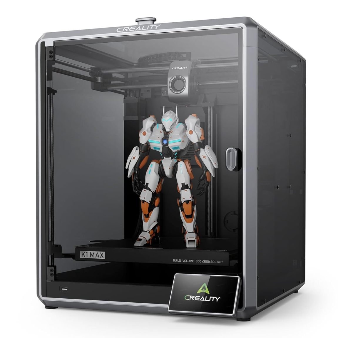 Creality K2 Plus Combo Stampante 3D – Stampa multimateriale 16 colori, volume XXL 350³ mm, trasmissione diretta servo, doppia telecamera IA, ultra silenziosa